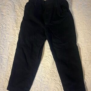 Bella Bliss Navy Corduroy Bottoms Relaxed Fit